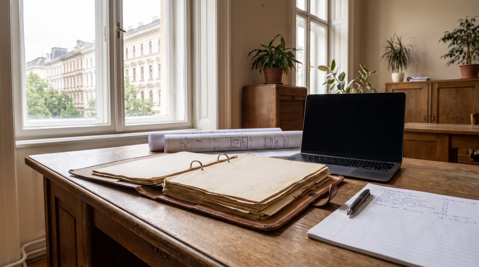Bauwerksbuch Wien: Muster und Vorlage zum Download